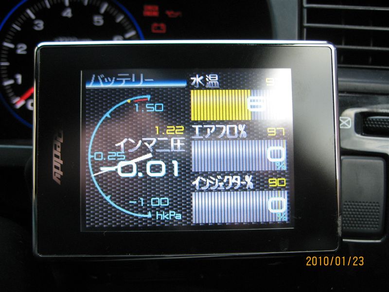 TRUST GReddy インテリジェントインフォメーター タッチ のパーツ