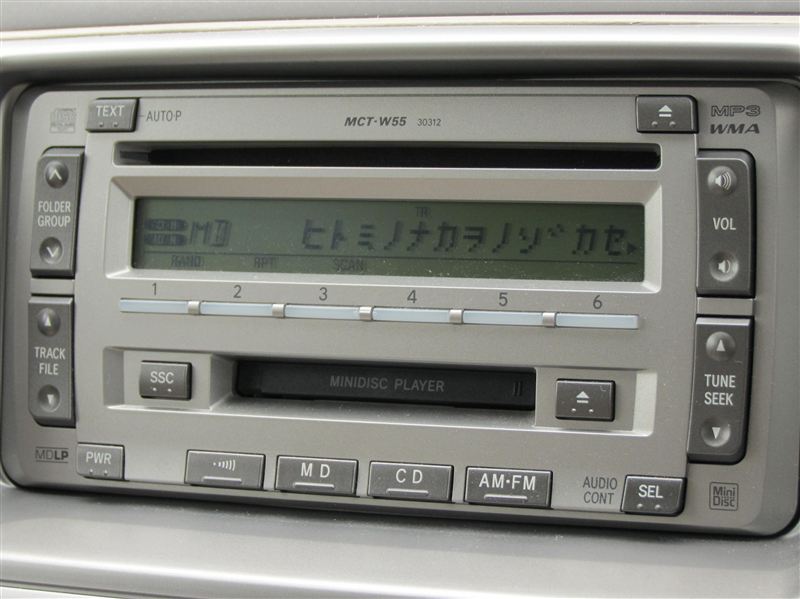 トヨタ純正 純正オーディオ CD/MD のパーツレビュー | ラウム(PG-Sena