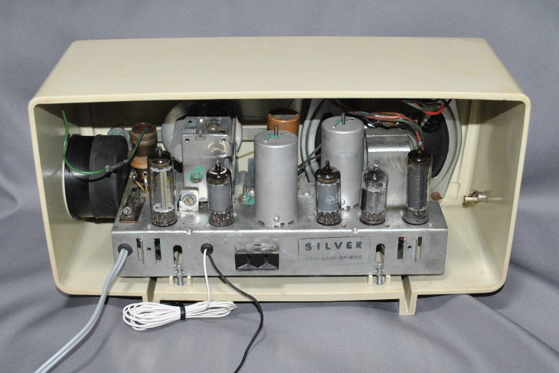 シルバー（白砂電機）真空管ラジオ RT-500｜覆面えるのブログ
