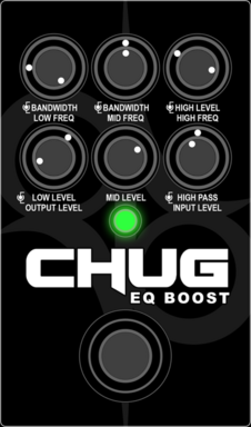 CHUG EQ-BOOST – Ultimate Tone-Shaping Boost Pedal