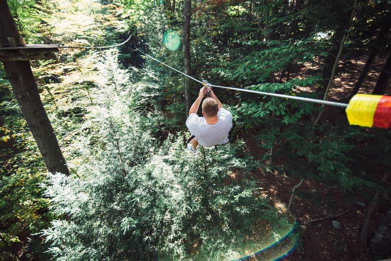 Adirondack Extreme Adventure Course in Bolton Landing, NY: Tree