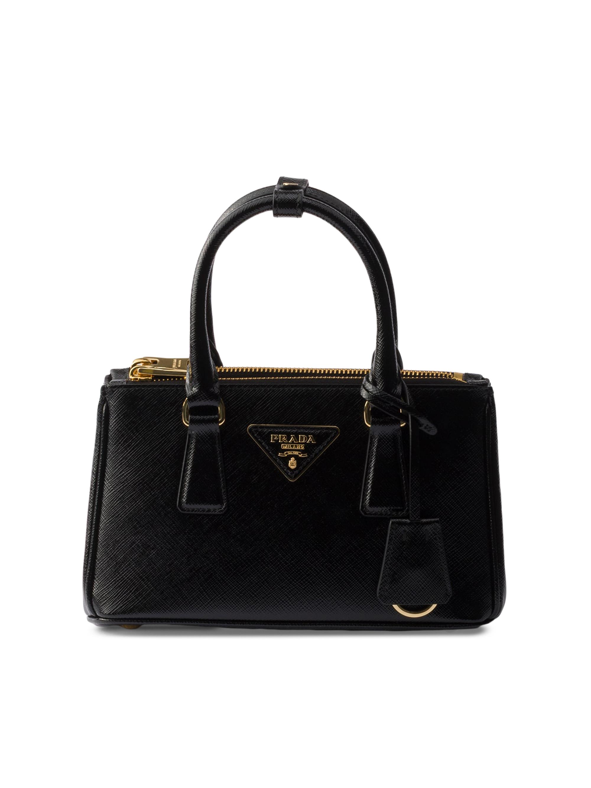 Prada Leather Mini Top Handle bag | Saks Fifth Avenue