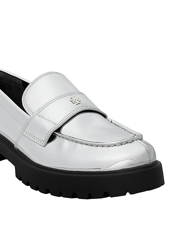Tory Burch Lug-Sole Leather Loafers | Saks Fifth Avenue