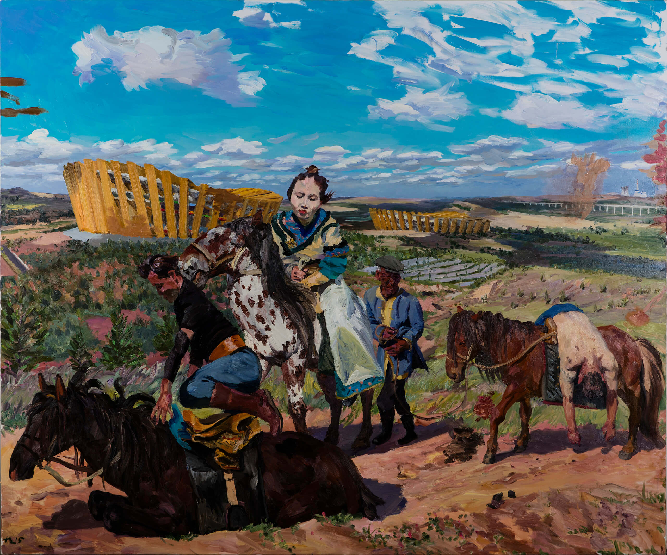 Liu Xiaodong: Painting as Shooting at Faurschou Copenhagen | Faurschou