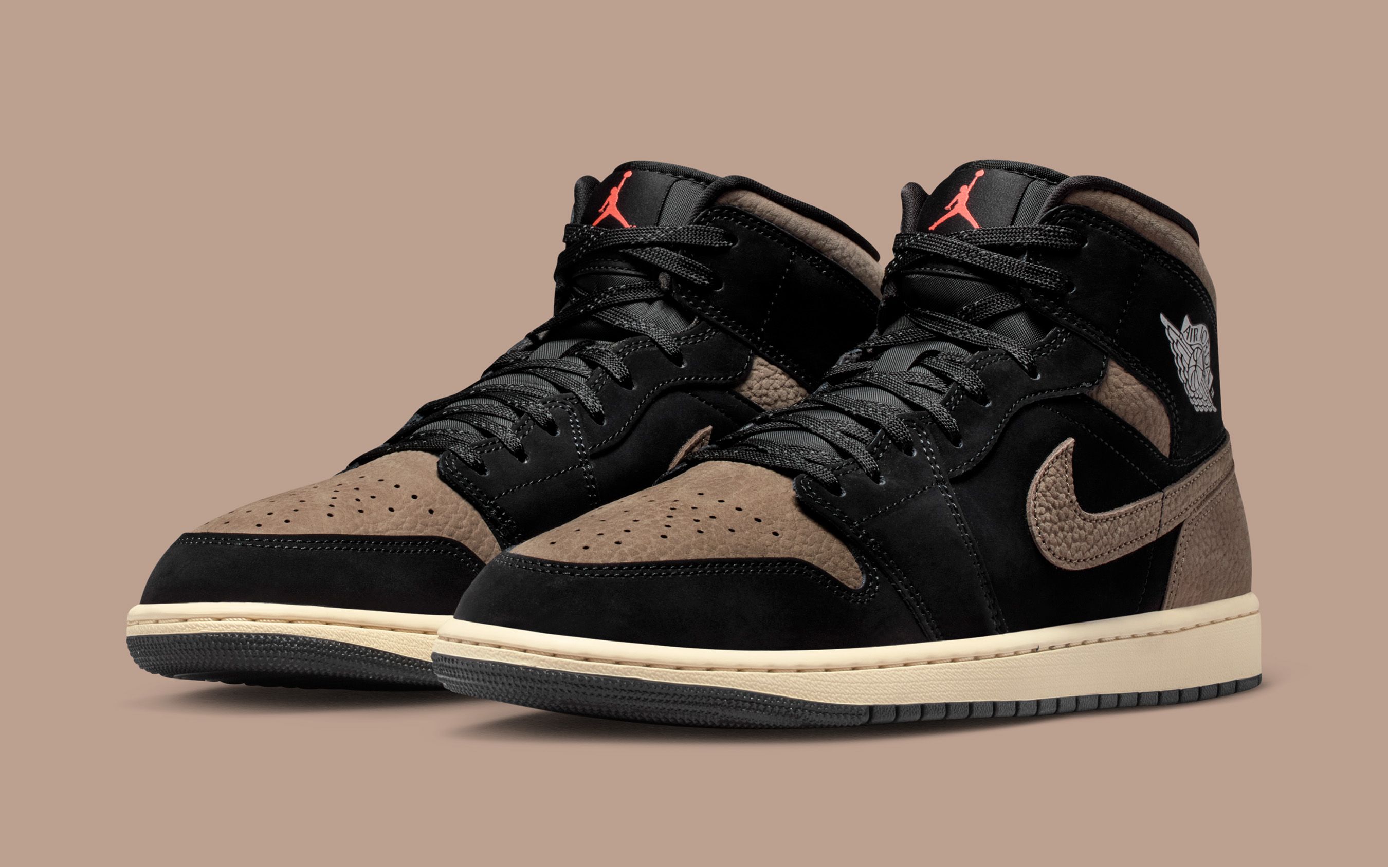 This New Air Jordan 1 Mid Arrives in Travis Scott-Coded Colors