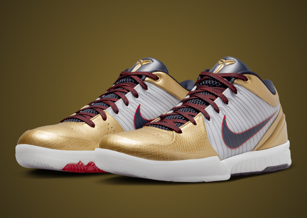 The Nike Zoom Kobe 4 Protro Gold Medal Returns August 2024