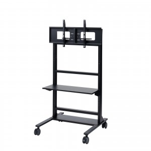 CR-PL65BK【55～100型対応高耐荷重ディスプレイスタンド】総耐荷重