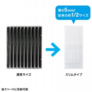 割れにくいソフトタイプの薄型Blu-ray・DVD・CDケースを発売