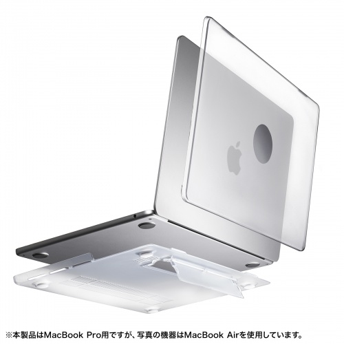 IN-CMACA1309CL【MacBook Air用ハードカバー（スタンド付き）】MacBook