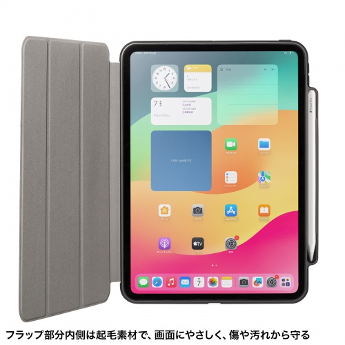 PDA-IPAD1714BK3【iPad Pro 11インチ（M5/2025、M4/2024）用タッチペン