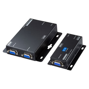 VGA-EXKVMU【KVMエクステンダー（USB用・セットモデル）】アナログ