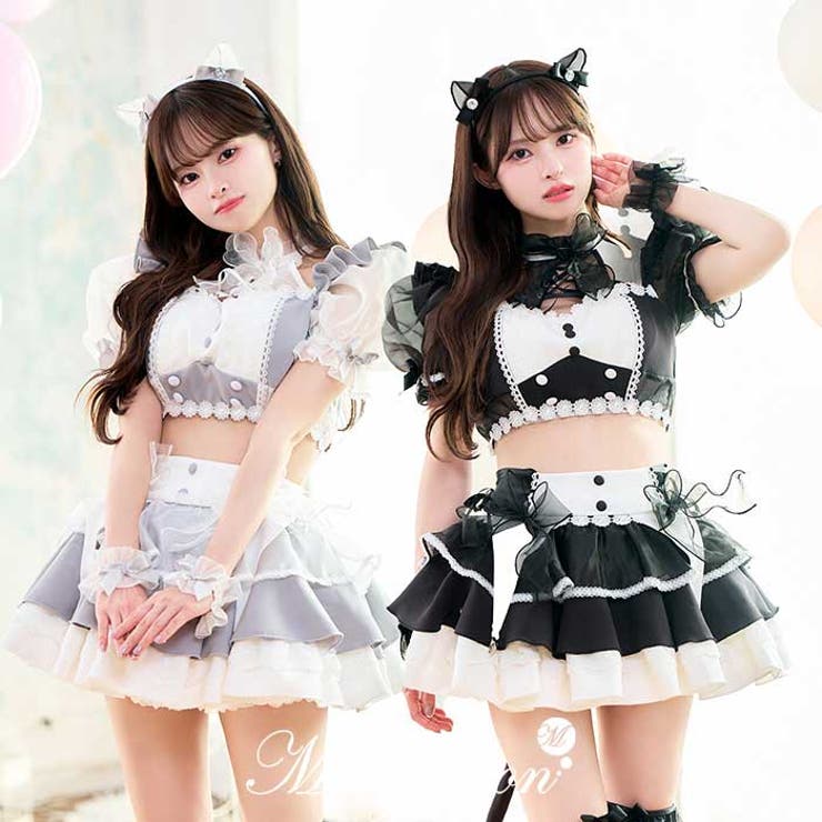 藤咲凪着用】チュールミーセパレートメイドキャット《オリジナル