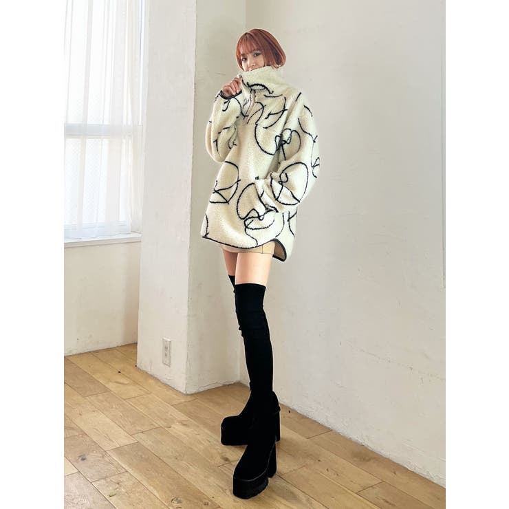 スクエアタンクロングブーツ[品番：MKSW0046598]｜EMODA（エモダ）の