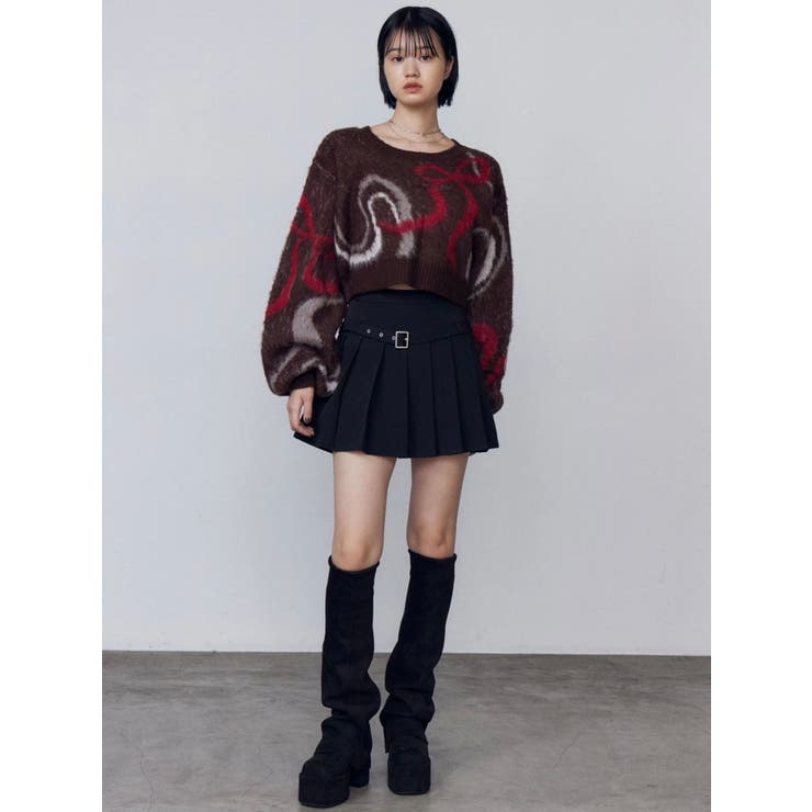 ルーズフレアカバーフィットブーツ[品番：MKSW0066287]｜EMODA（エモダ