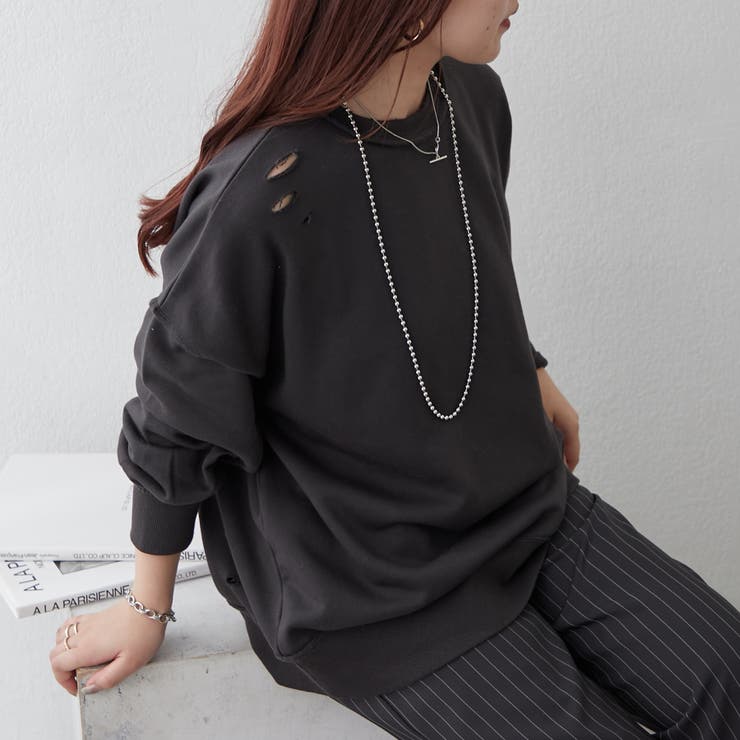 Web限定】ダメージ加工スウェット[品番：OLOW0014030]｜RMAF NICE