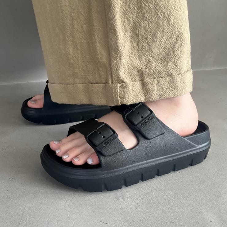 OWELL バイオマグネティック スパイラル リフレクソロジー サンダル