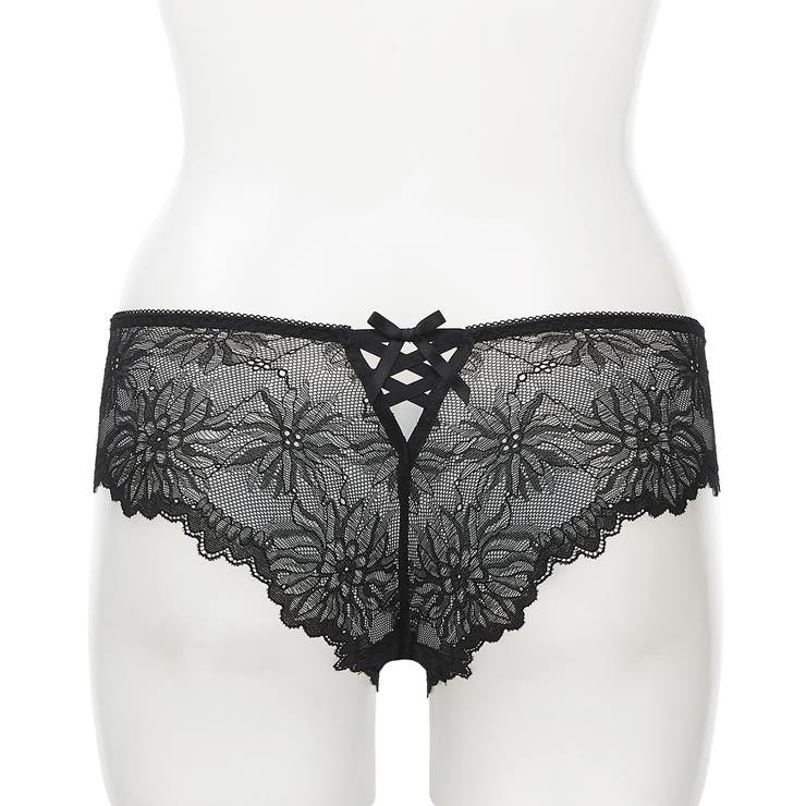 レースアップ ハーフバックショーツ[品番：SK000004137]｜aimerfeel