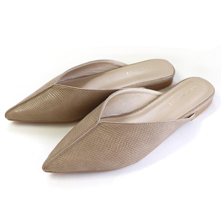 ポインテッドトゥ ミュール レディース[品番：BNZS1683370]｜AmiAmi