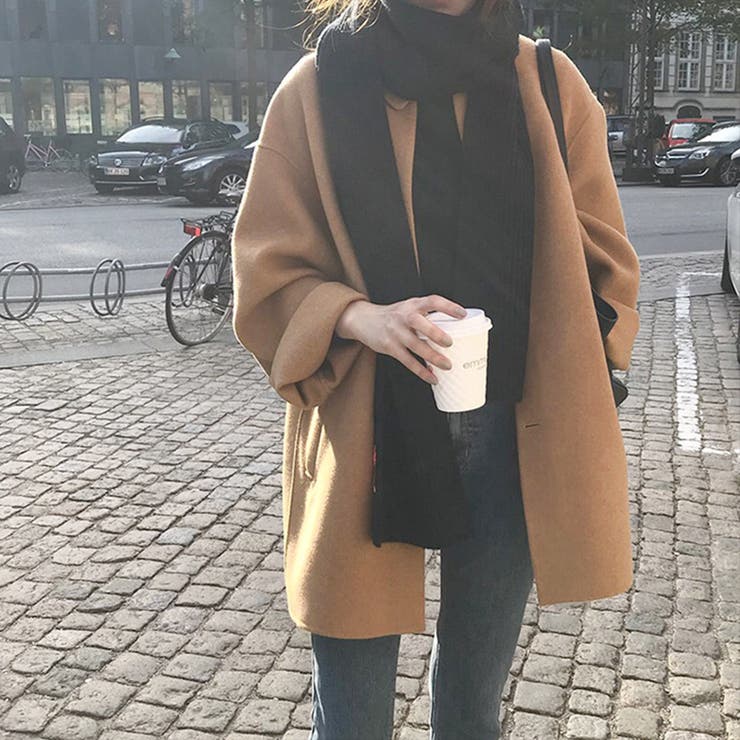 4Bハーフコート 韓国ファッション[品番：AMTW0001642]｜JUNOAH