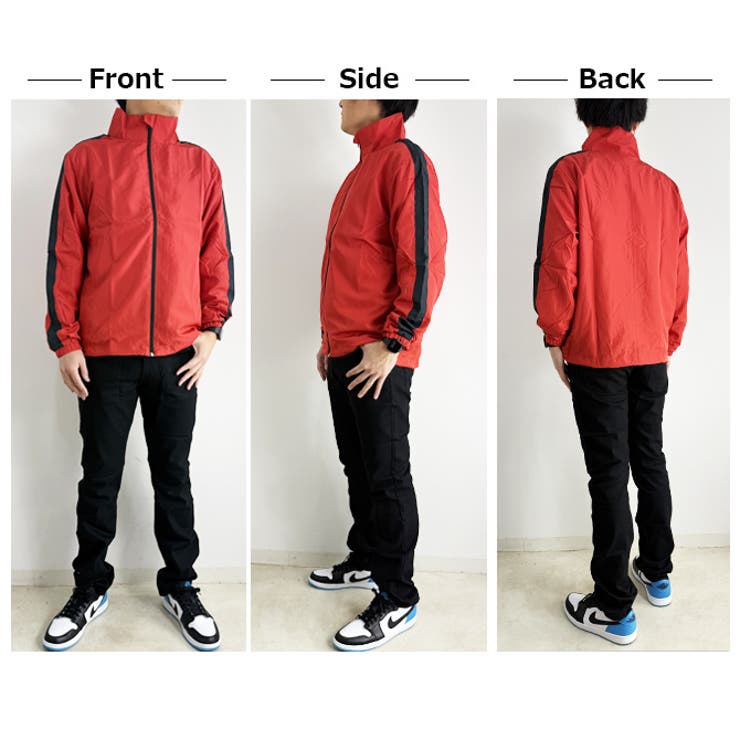 ナイロンジャケット メンズ ウィンドブレーカー[品番：RQ000009381