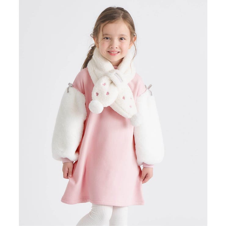 WEB限定 裏シャギー袖ボアワンピース[品番：FOKK0025051]｜F.O.Online