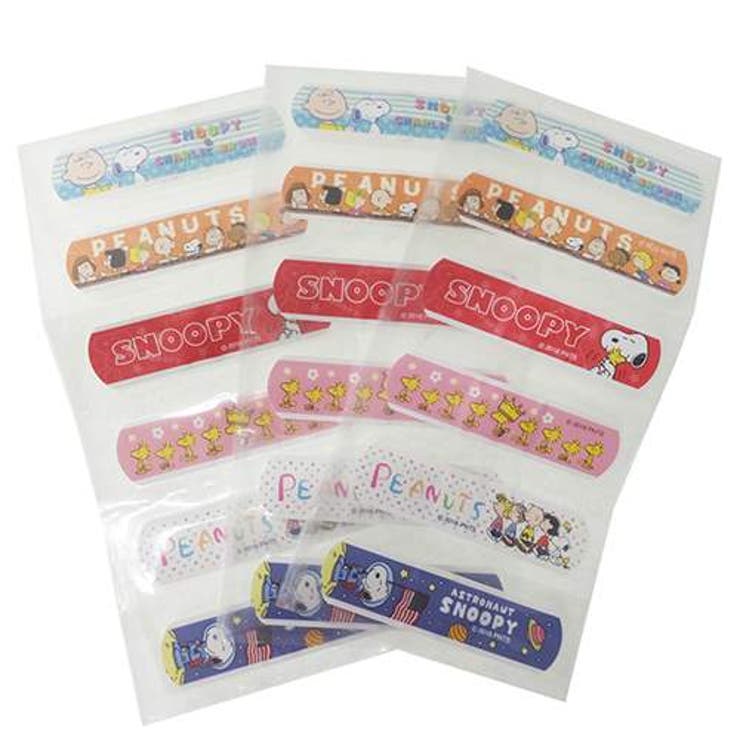 昭和レトロ SNOOPY スヌーピー 絆創膏 クリアケース入り【激レア