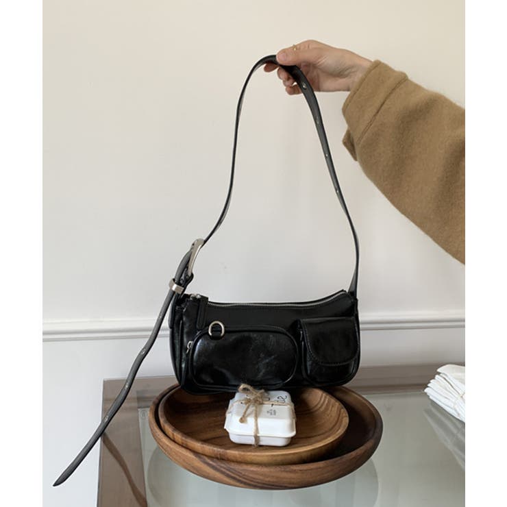 冬新作 ダブルポケット ベルトショルダー[品番：JP000006894]｜LOVERS