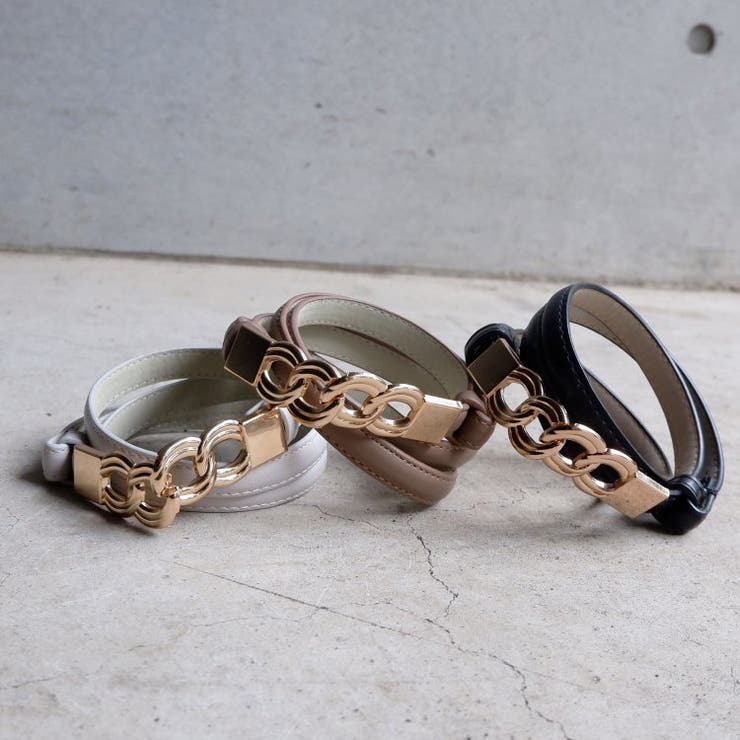 チェーンバックルベルト[品番：TRNW0000102]｜FUN（ファン）の