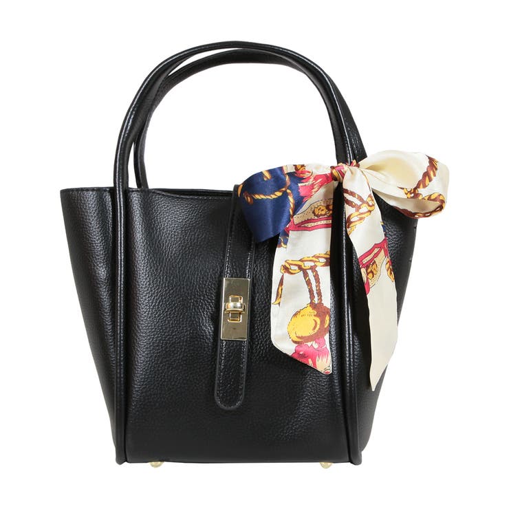 スカーフ+ポーチ付きハンドバッグ [23111 ショルダーバッグ[品番