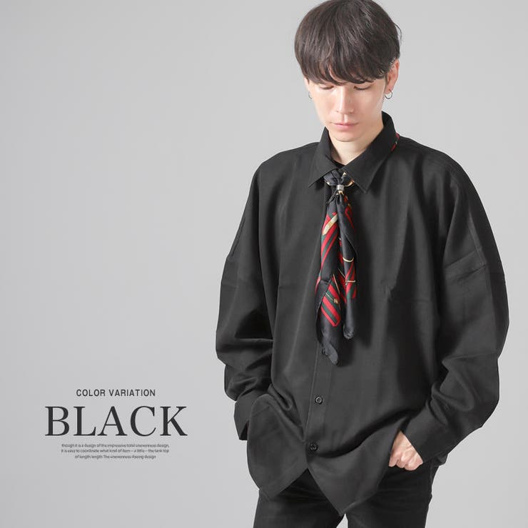 シャツ 長袖 ドルマンスリーブ[品番：LU000013307]｜LUXSTYLE（ラグ