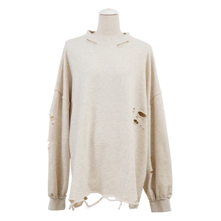 ダメージスウェット[品番：PNYW0004145]｜PUNYUS （プニュズ）の