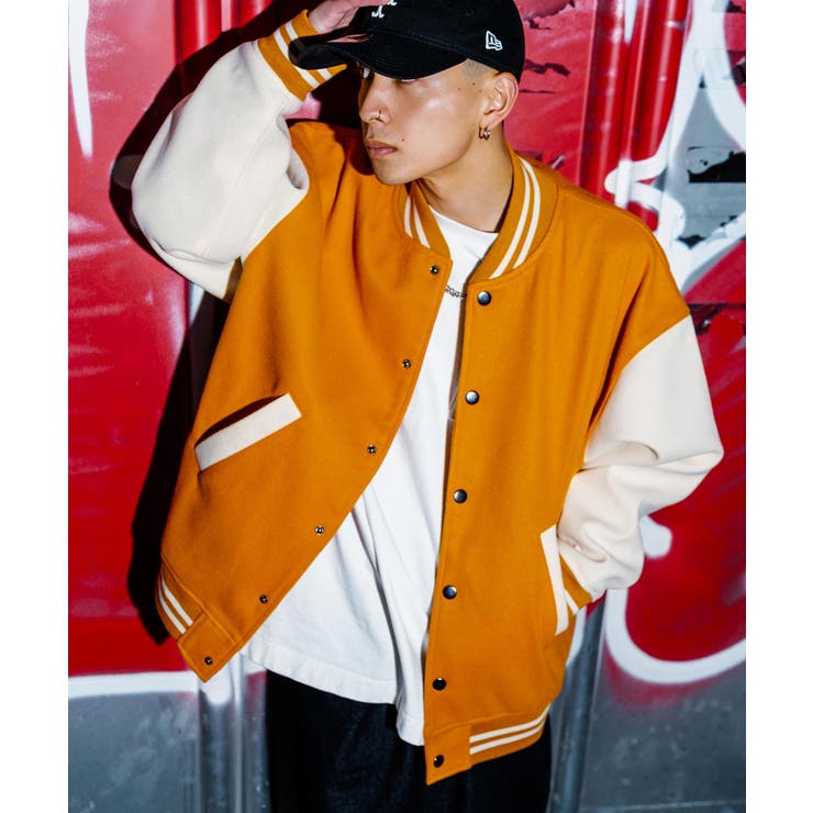 スタジャン ウールテック オーバーサイズ[品番：OE000007027]｜Rocky