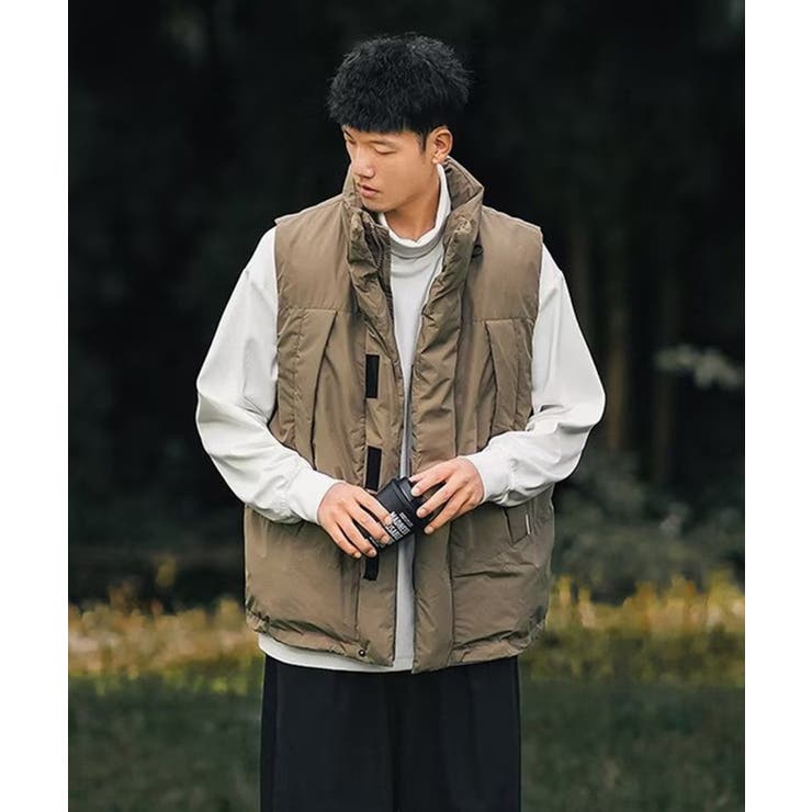 SETUP7】オーバーサイズ中綿ベストSCCH266[品番：TTMW0000945]｜SETUP7