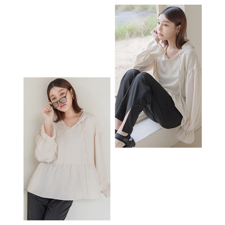 水陸両用フリルラッシュガード 上下セット 日焼け防止[品番