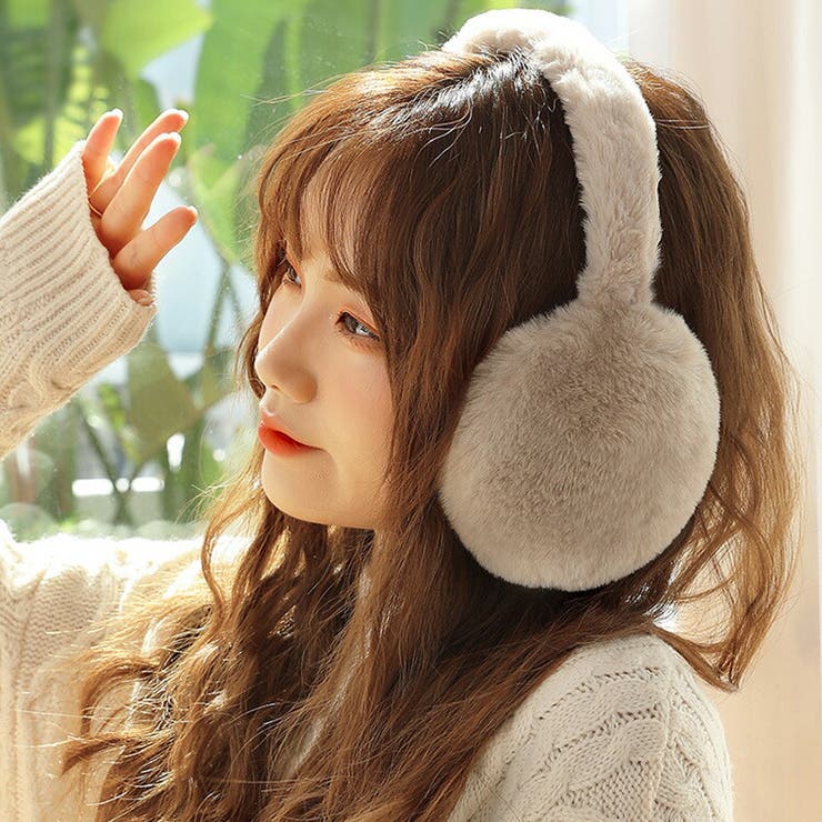 イヤーマフ 耳あて ふわふわ[品番：TY000008178]｜teddyshop（テディー