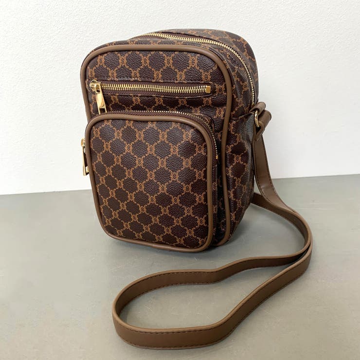 モノグラム柄ショルダーバッグ[品番：NHGW0002712]｜non-hedge