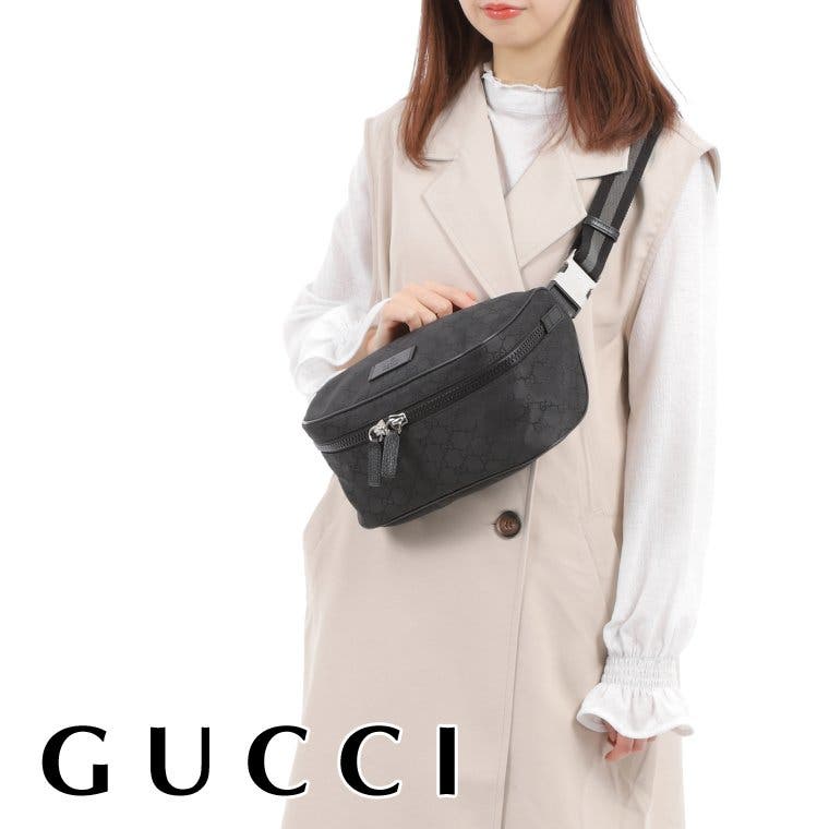 GUCCI グッチ GG ウエスト バッグ ウエスト ポーチ ボディ バッグ[品番
