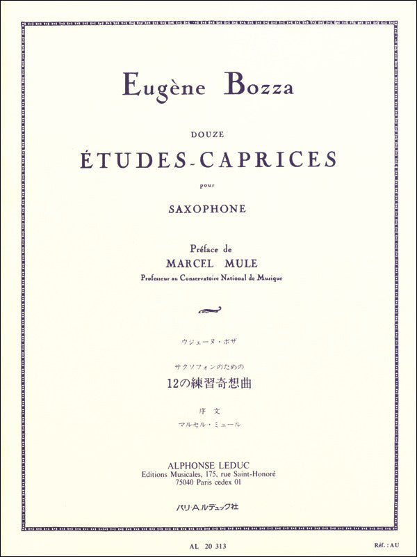 ボザ：夏山の一日 【輸入：フルート】 | ヤマハの楽譜通販サイト Sheet