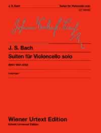 バッハ：無伴奏チェロ組曲 BWV 1007-1012/原典版 【輸入：チェロ
