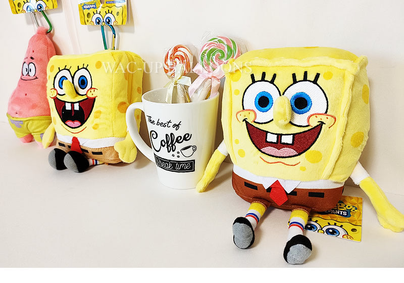 スポンジボブぬいぐるみ【カラビナ付：スポンジボブ】をセットに追加