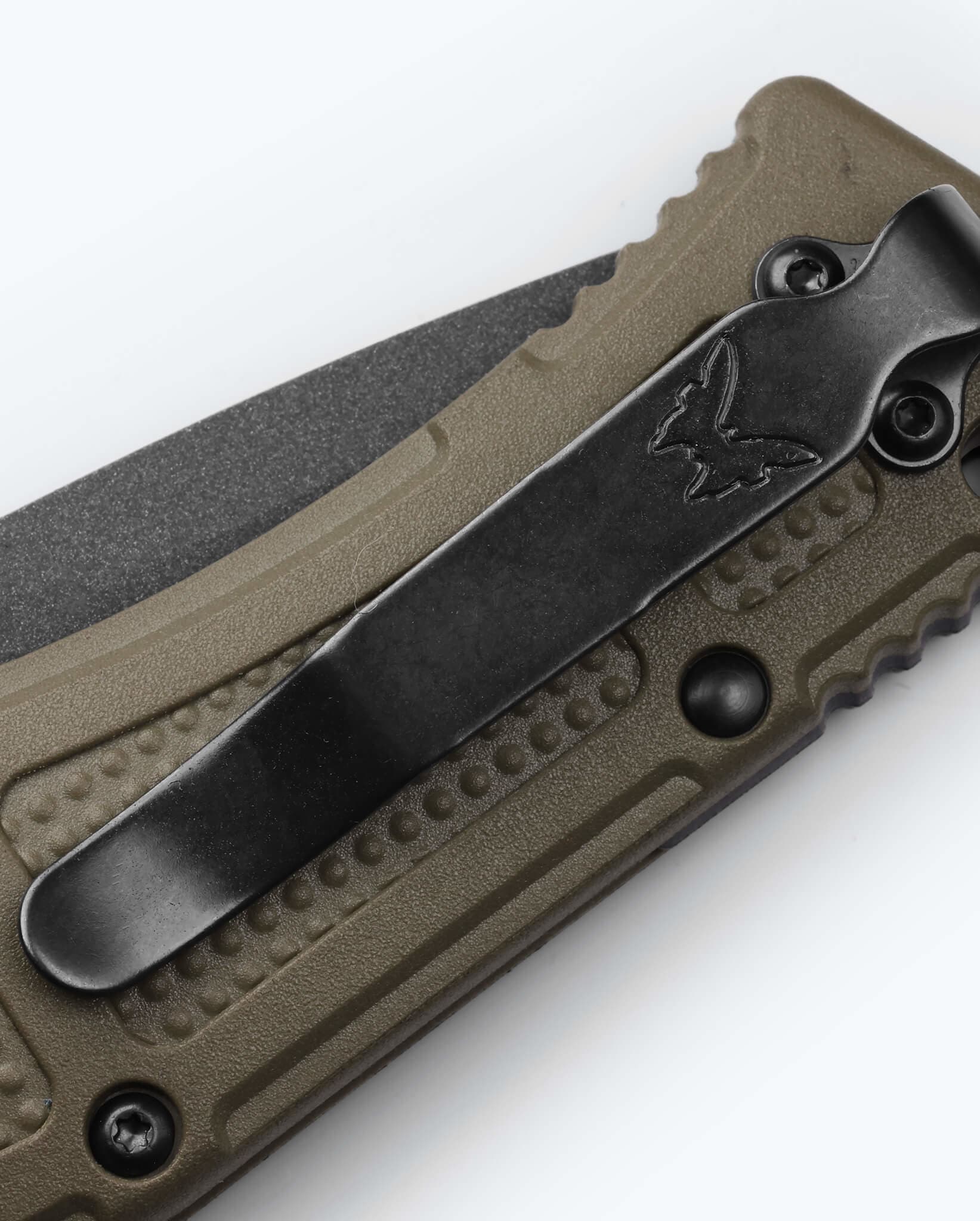 Claymore™ Ranger Green Grivory® – Automatic Tactical Knife | Benchmade