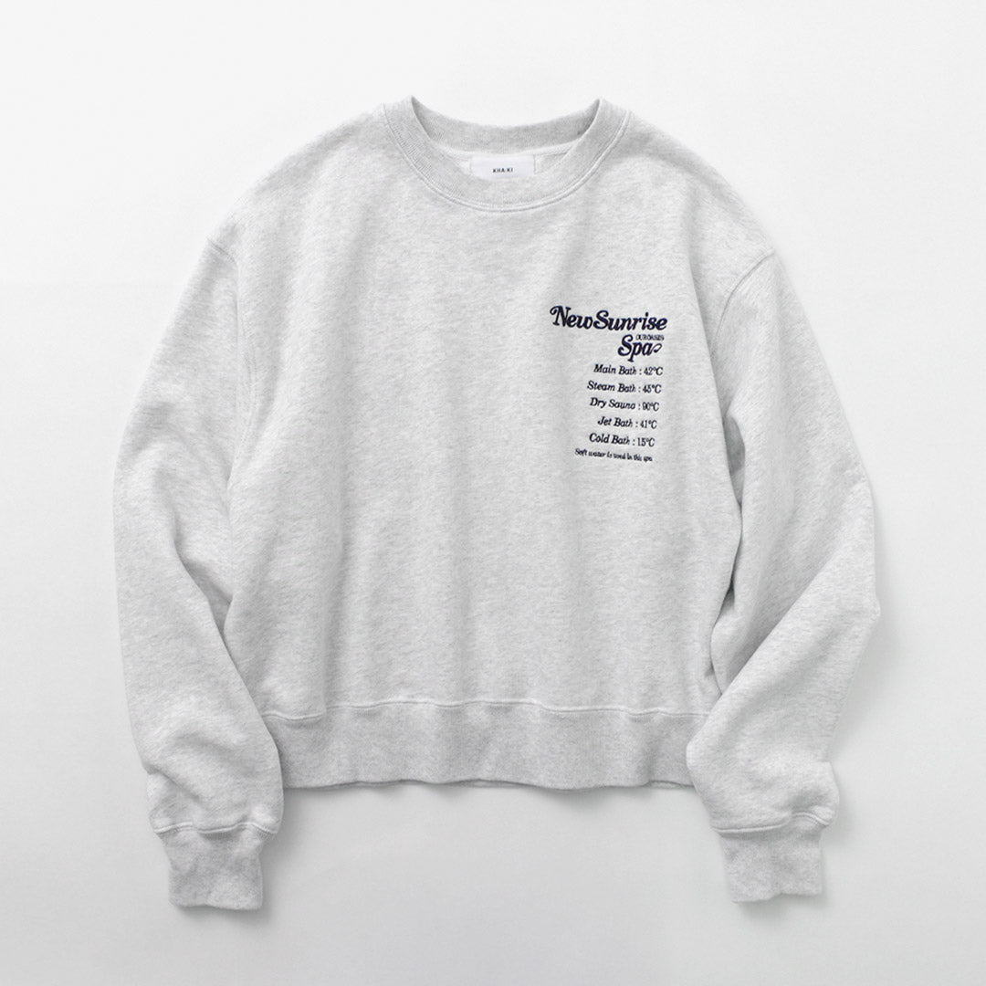 50％OFF】KHA:KI（カーキ） ワイドスリーブ サウナ スウェット｜ROCOCO