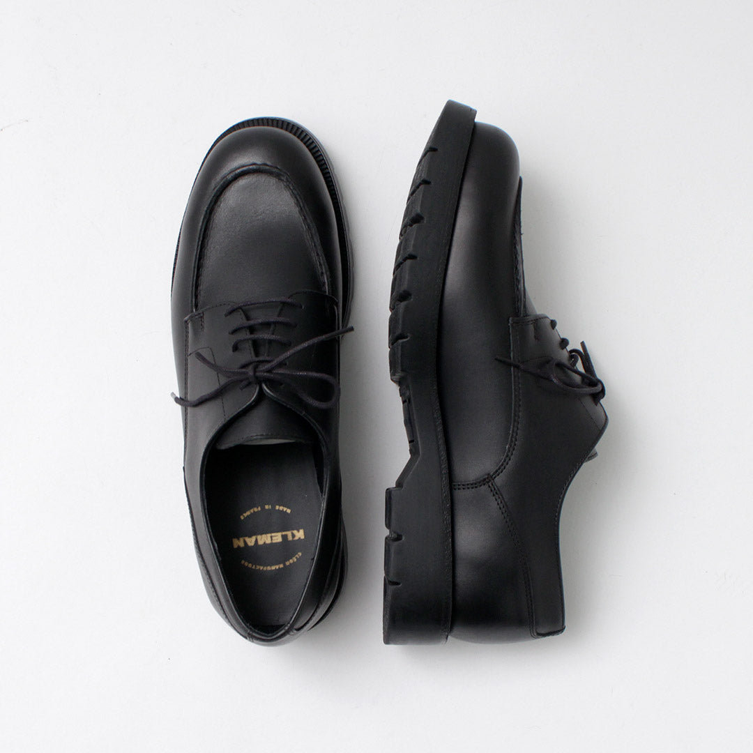 KLEMAN（クレマン） フロダン Uチップ ブラッチャー レザーシューズ