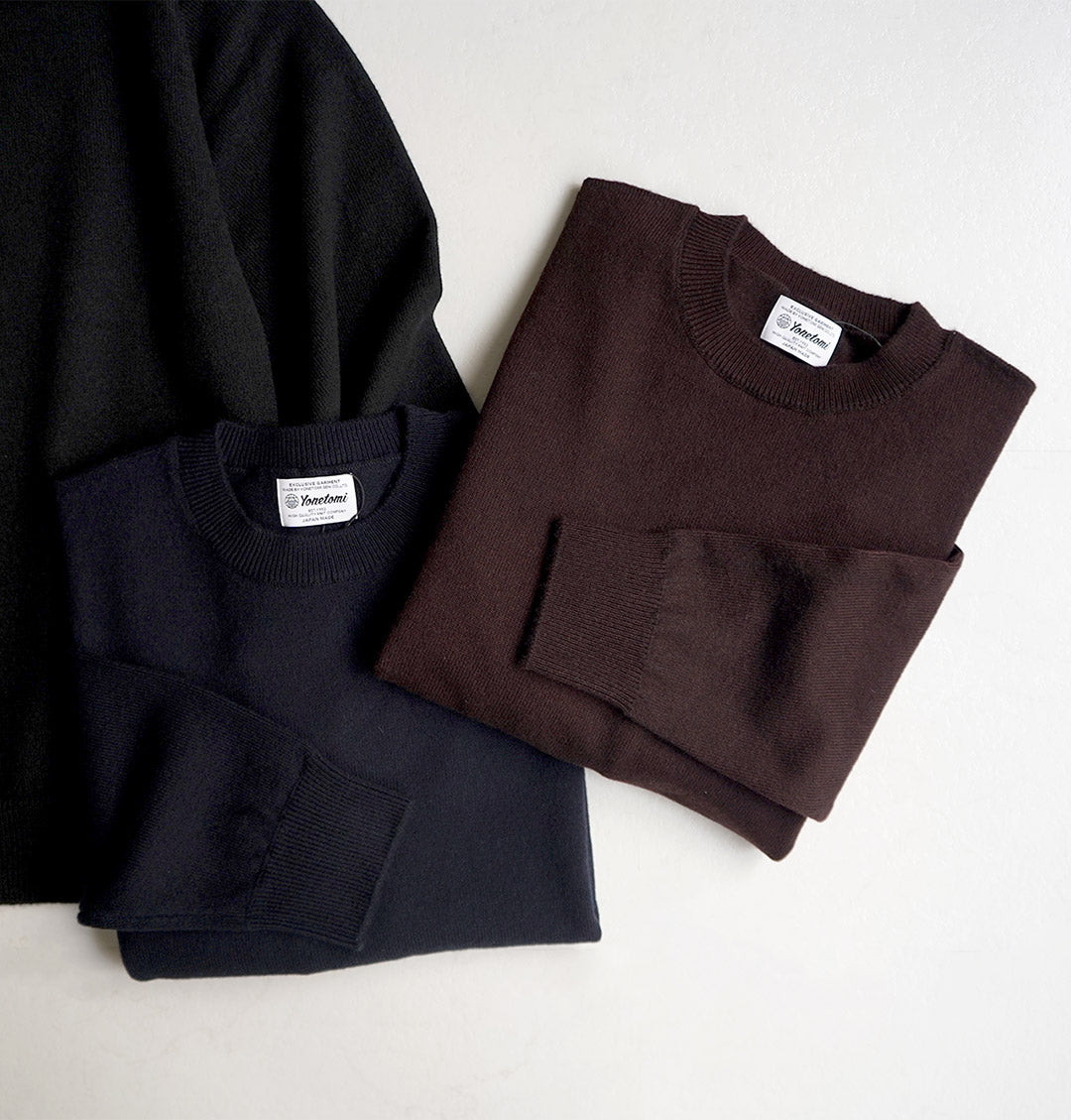 YONETOMI NEW BASIC（ヨネトミニューベーシック） リジッド カシミア