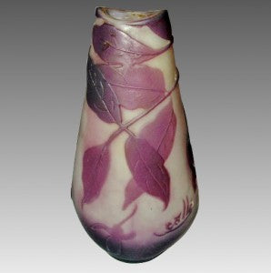 フランスのガラス工芸家 エミールガレ(emile galle)の素晴らしき作品の