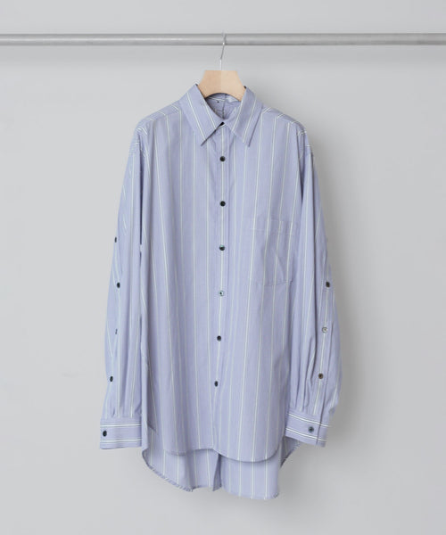 UJOH | STRIPE CLOTH FULL OPEN SHIRT – session