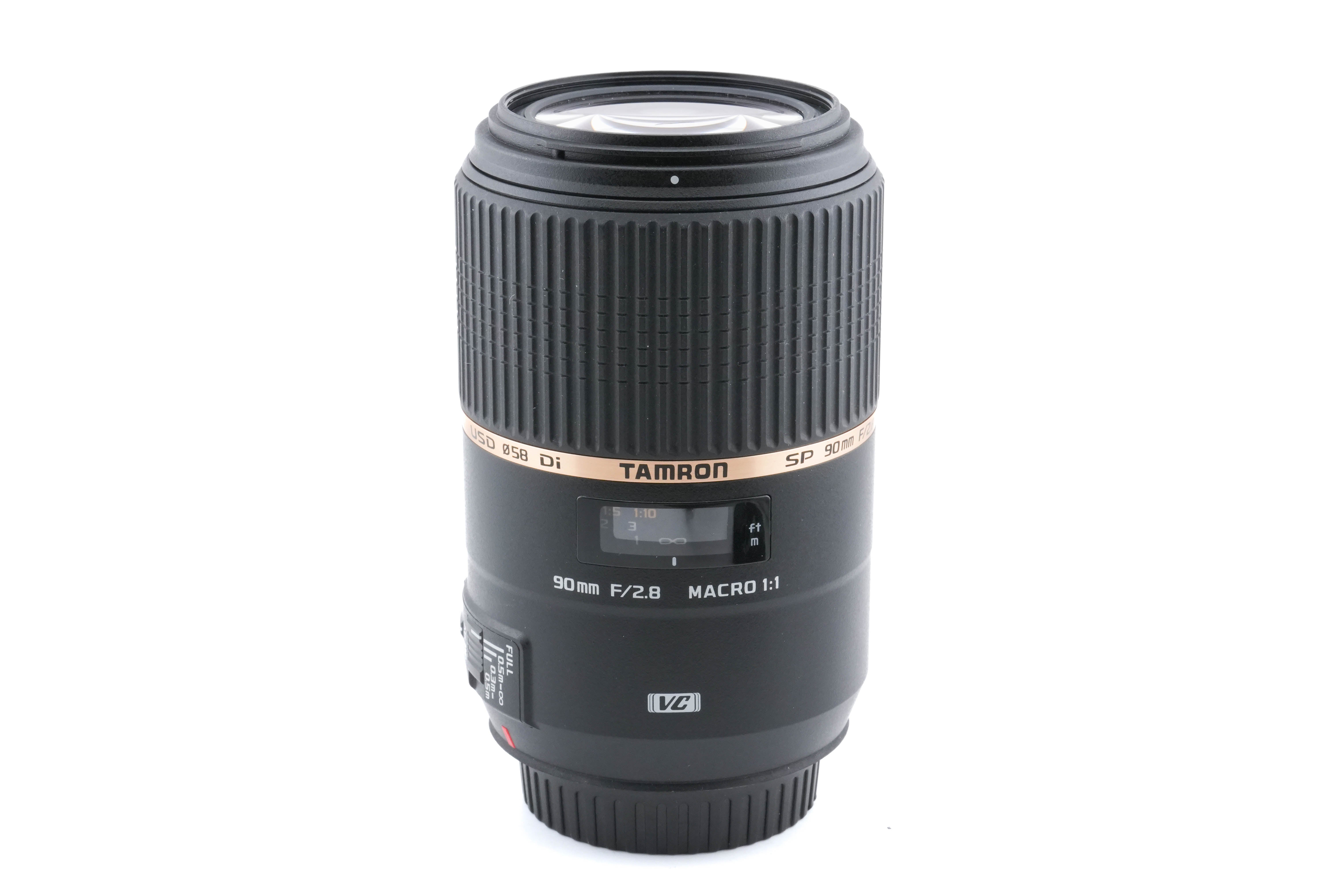 Tamron 90mm f2.8 Di SP VC USD Macro 1:1 (F017) - Lens – Kamerastore