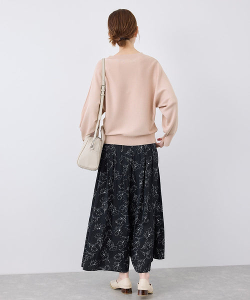 ROPÉ PICNIC(ロペピクニック) / 【洗濯機OK】ラメ混ドルマンニットプル