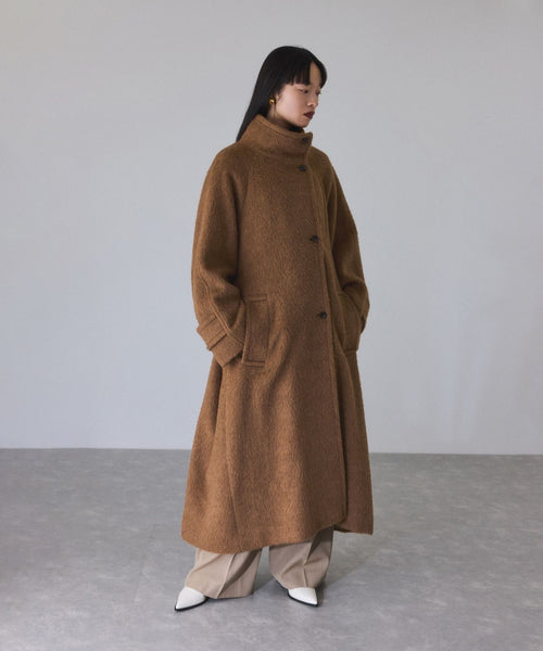 ADAM ET ROPÉ FEMME(アダム エ ロペ ファム) / スタンドカラーマキシ