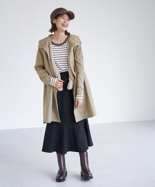 ROPÉ PICNIC(ロペピクニック) / 撥水・花粉ガード/ライナー付きモッズ